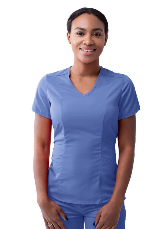 Modern V-Neck Scrub Top